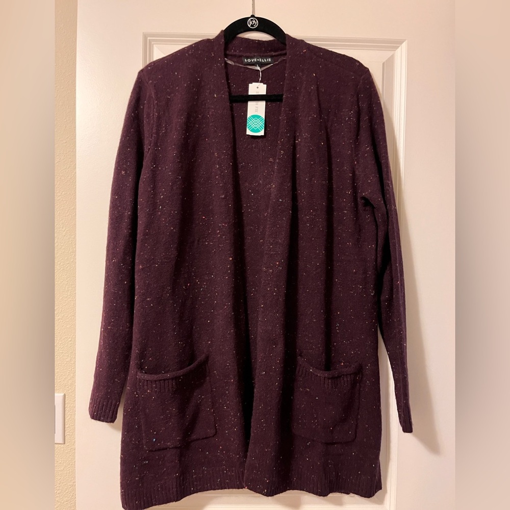 Women’s open front cardigan